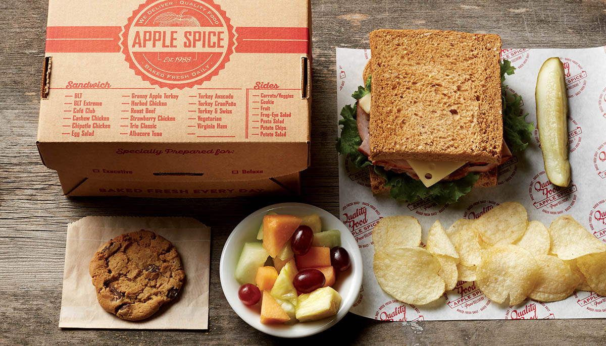 The Beauty of Box Lunches - Apple Spice