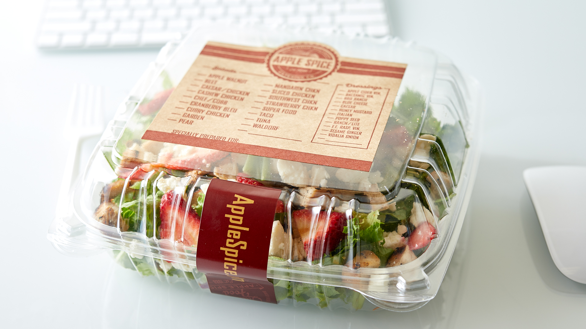 Apple Spice Individually Packaged Salad for Catered Office Events